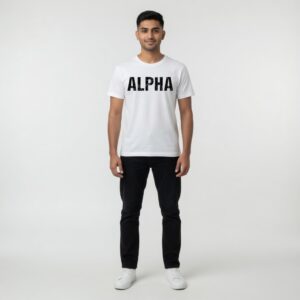 ALPHA Distressed Tee