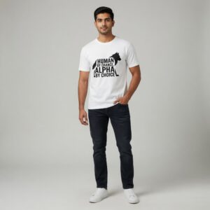 Alpha by Choice Wolf Tee