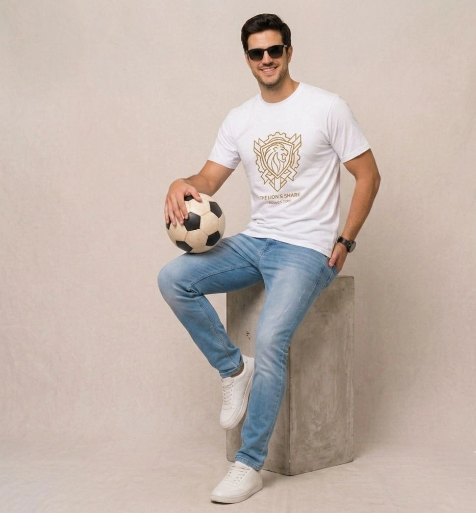 Gold Lion Tee - Image 2
