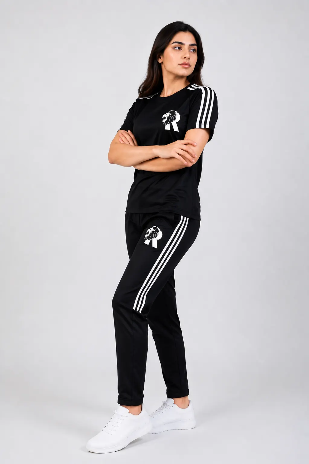 Signature Black Track Suit - Ladies - Image 4