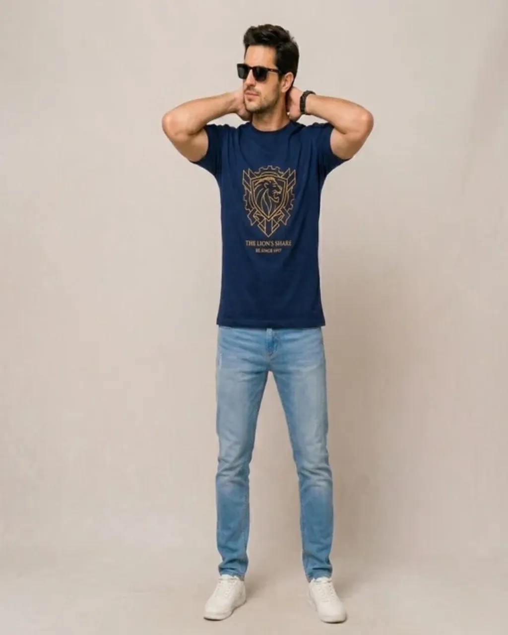Gold Lion Tee